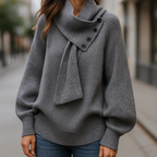 Ivora | Pull à col écharpe confortable