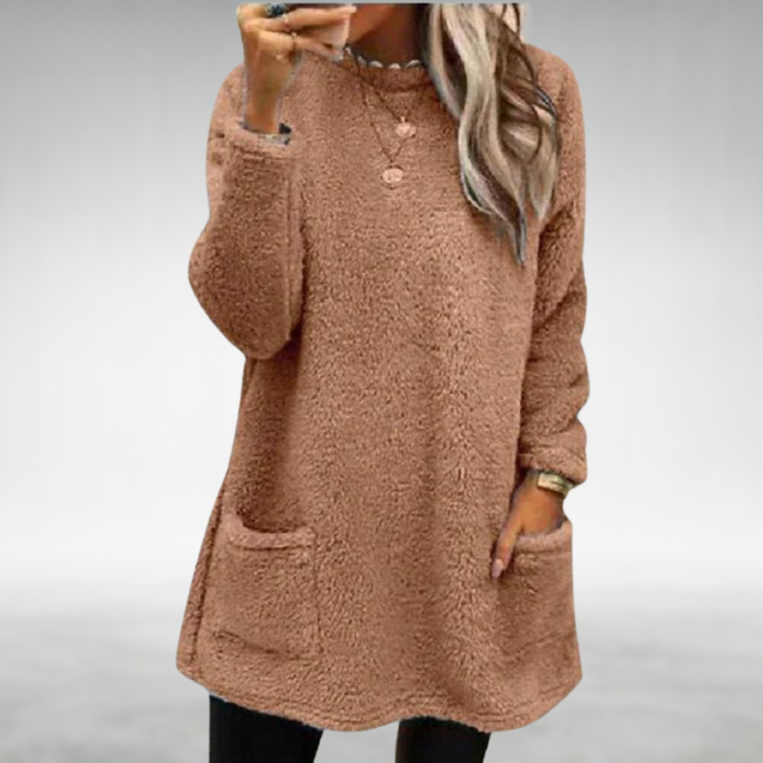 Nora | Pull en Polaire avec Poches