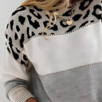 Maison Valmont | Pull Léopard Élégance