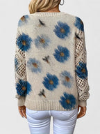 Aurelia | Pull élégant avec design floral